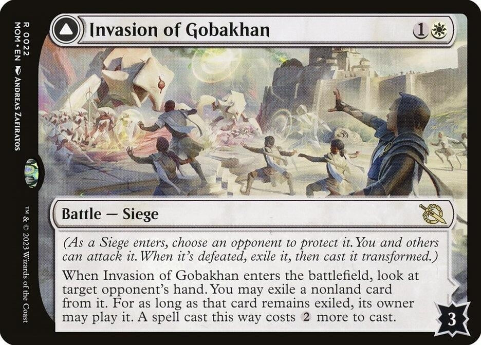 Invasion of Gobakhan (22) [MOM] - MTG Single