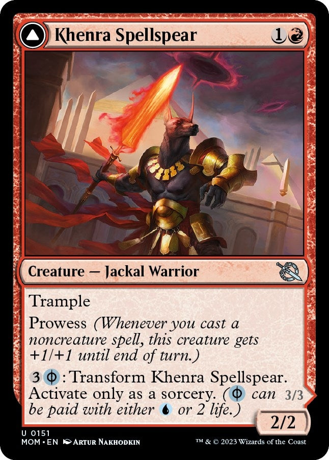 Khenra Spellspear (151) [MOM] - MTG Single