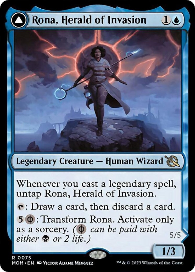 Rona Herald of Invasion (75) [MOM] - MTG Single