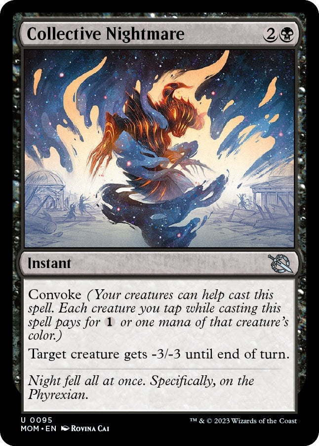 Collective Nightmare (95) [MOM] - MTG Single