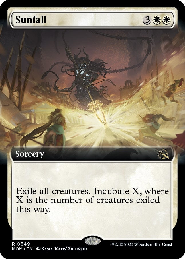 Sunfall (Extended Art) (349) [MOM] - MTG Single