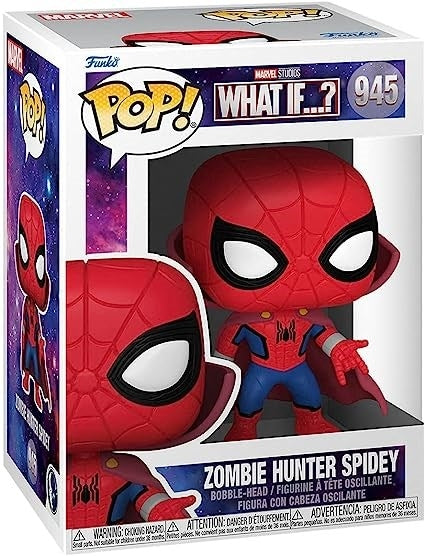 Marvel: What if? Zombie Hunter Spidey (945) [POP!] - Funko Sealed