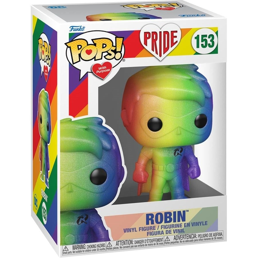 Pops! with Purpose: Pride Robin (153) [POP!] - Funko Sealed