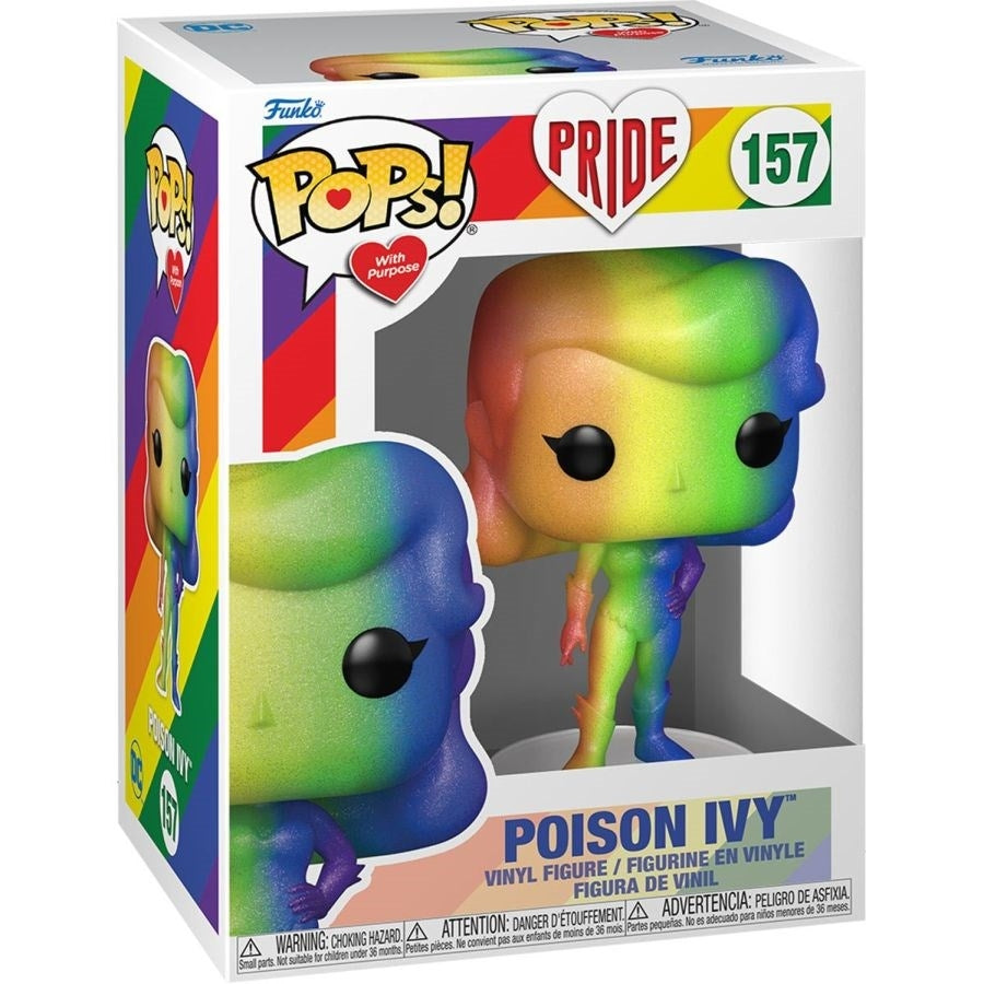 Pops! with Purpose: Pride Poison Ivy (157) [POP!] - Funko Sealed