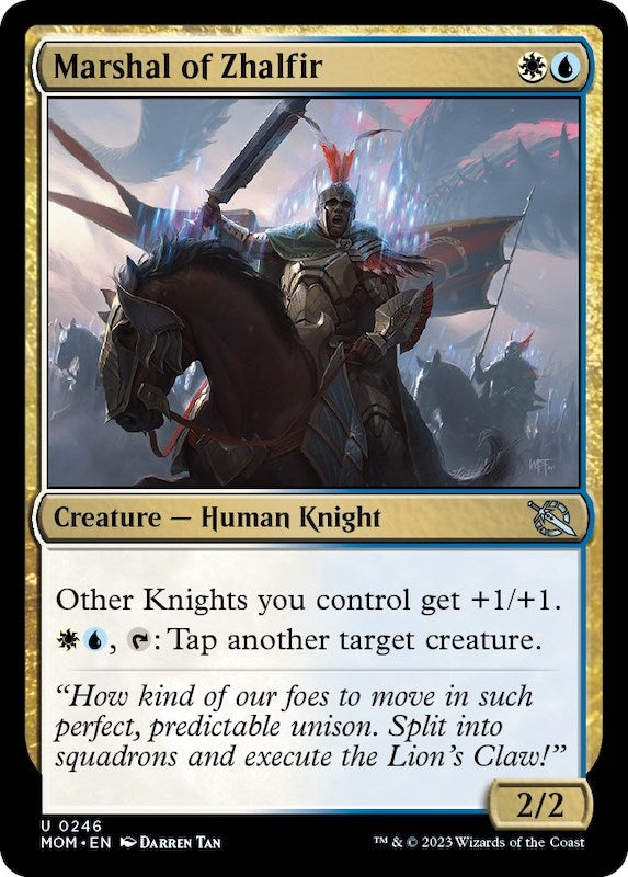 Marshal of Zhalfir (246) [MOM] - MTG Single