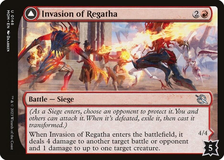 Invasion of Regatha (148) [MOM] - MTG Single