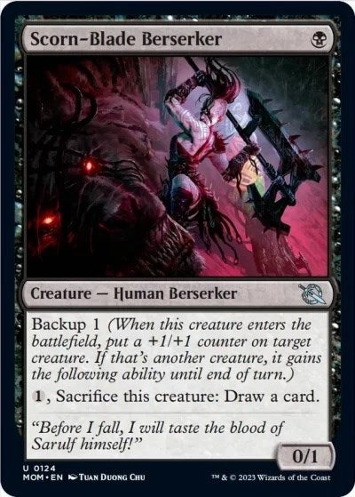Scorn-Blade Berserker (124) [MOM] - MTG Single