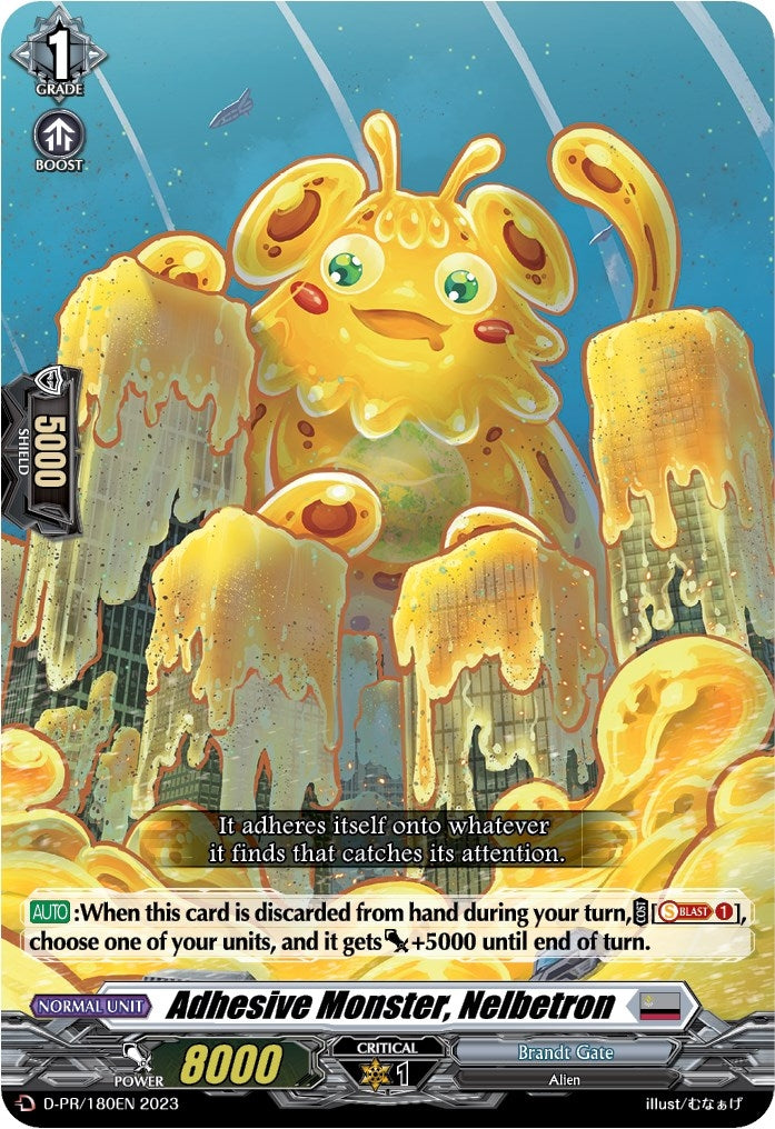 Adhesive Monster Nelbetron (180) (180) [D-PR] - Cardfight Vanguard Single