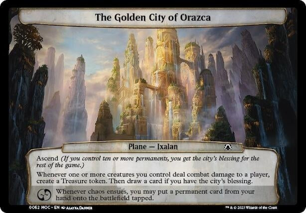 The Golden City of Orazca (0) [MOC] - MTG Single