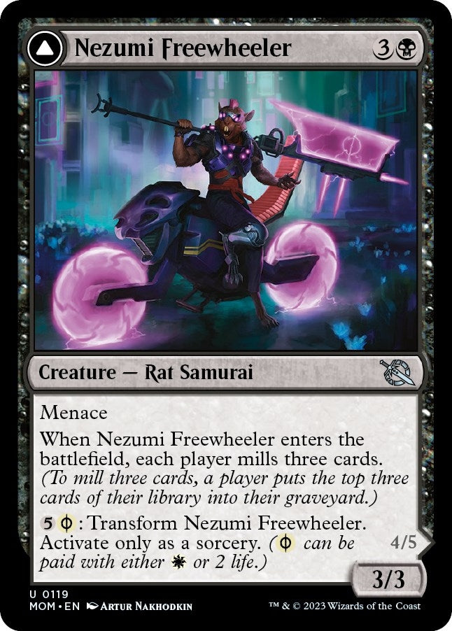 Nezumi Freewheeler (119) [MOM] - MTG Single