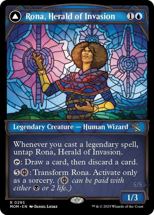 Rona Herald of Invasion (Showcase) (295) [MOM] - MTG Single