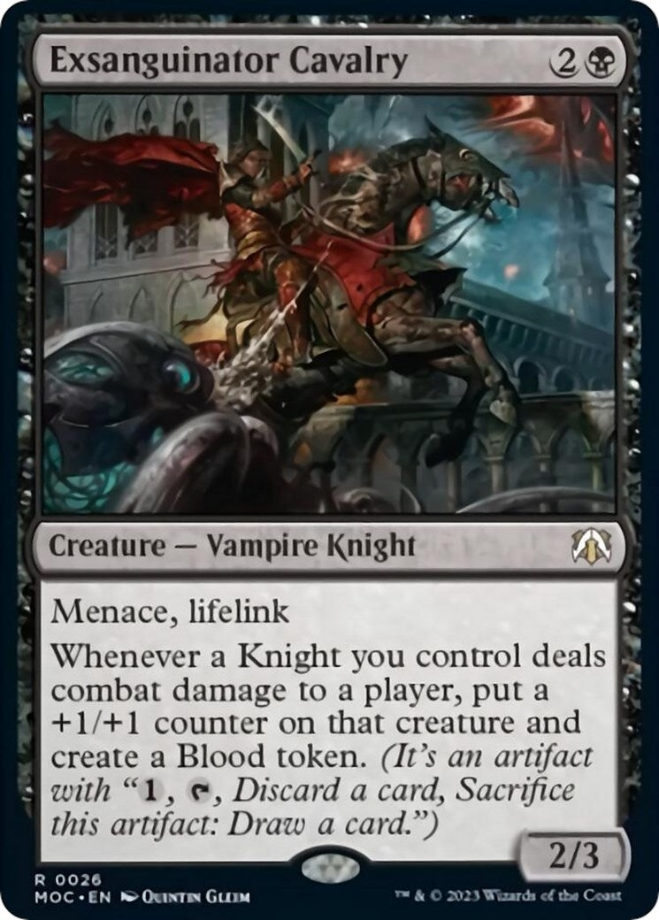 Exsanguinator Cavalry (26) [MOC] - MTG Single