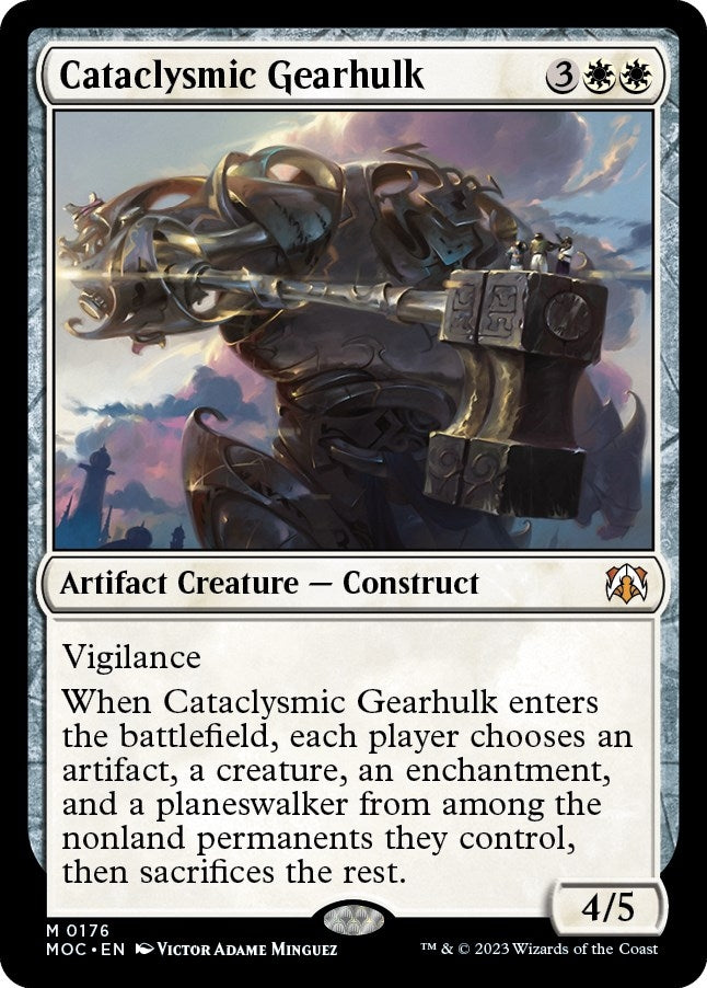 Cataclysmic Gearhulk (176) [MOC] - MTG Single
