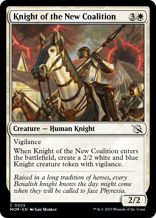 Knight of the New Coalition (25) [MOM] - MTG Single
