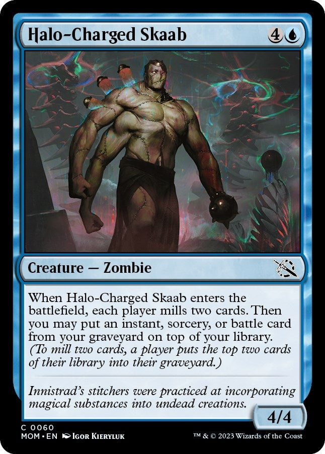 Halo-Charged Skaab (60) [MOM] - MTG Single