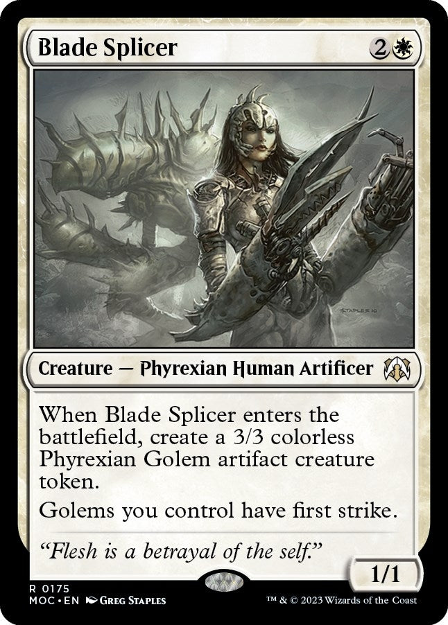 Blade Splicer (175) [MOC] - MTG Single