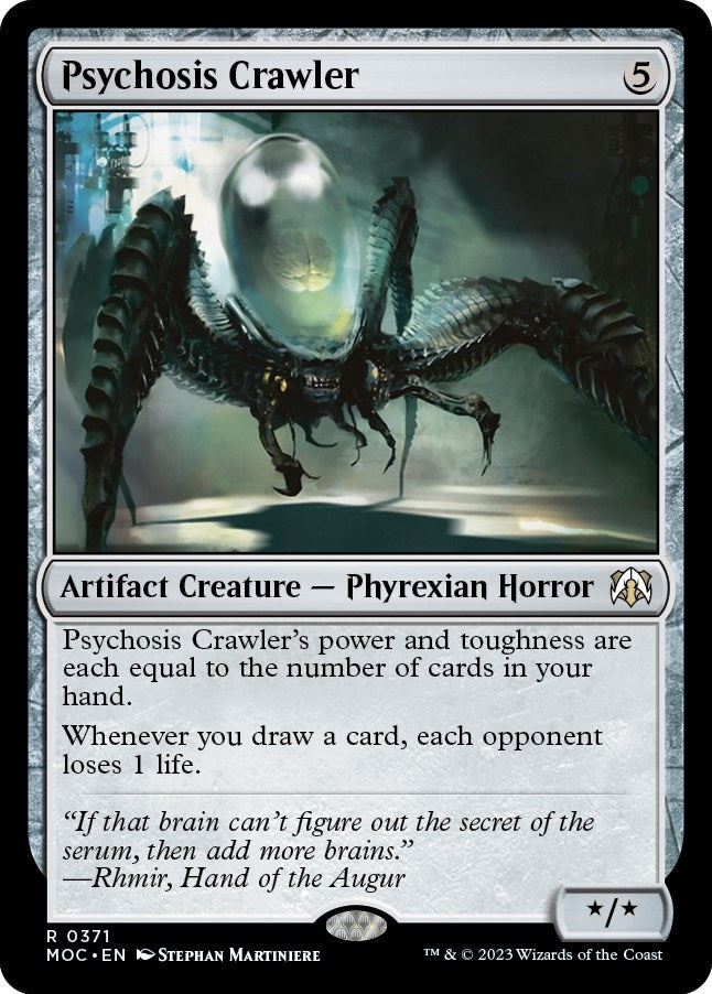 Psychosis Crawler (371) [MOC] - MTG Single