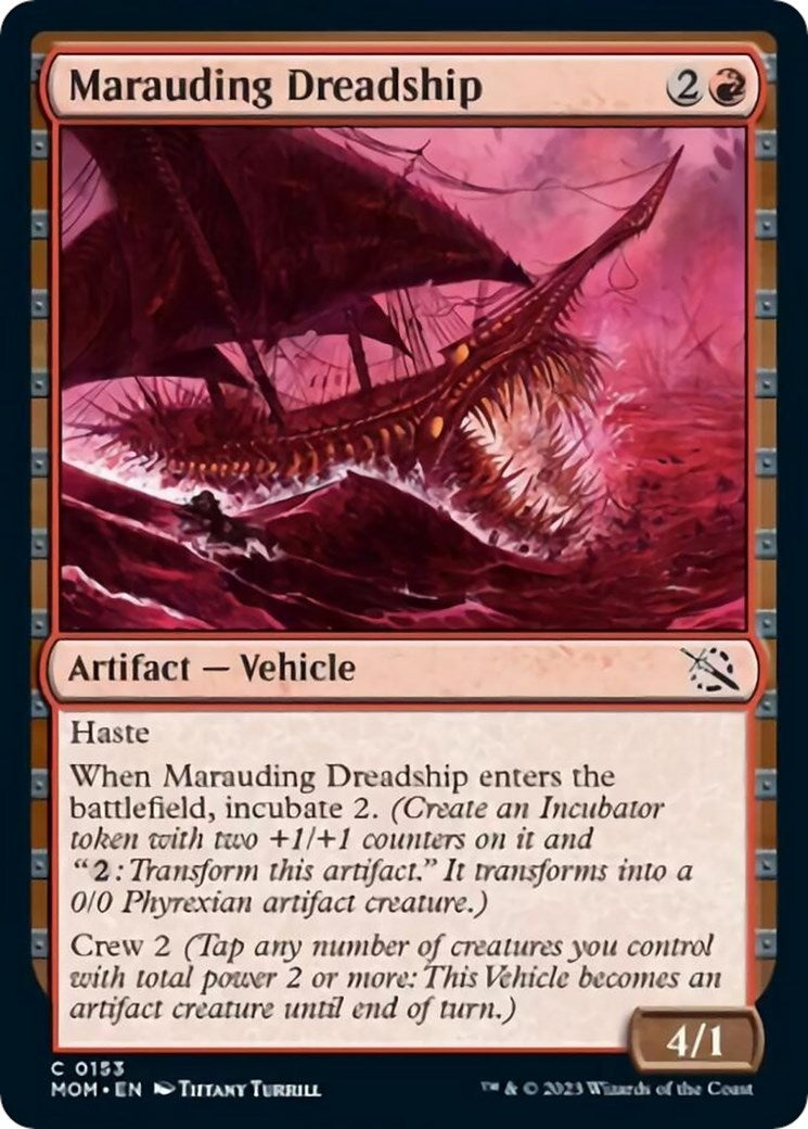 Marauding Dreadship (153) [MOM] - MTG Single