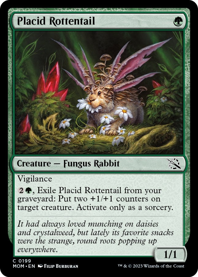Placid Rottentail (199) [MOM] - MTG Single