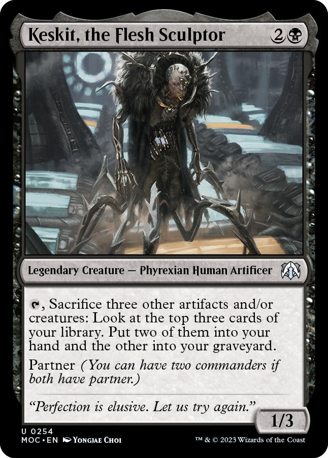 Keskit the Flesh Sculptor (254) [MOC] - MTG Single