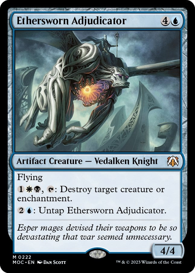 Ethersworn Adjudicator (222) [MOC] - MTG Single