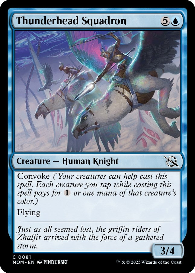 Thunderhead Squadron (81) [MOM] - MTG Single