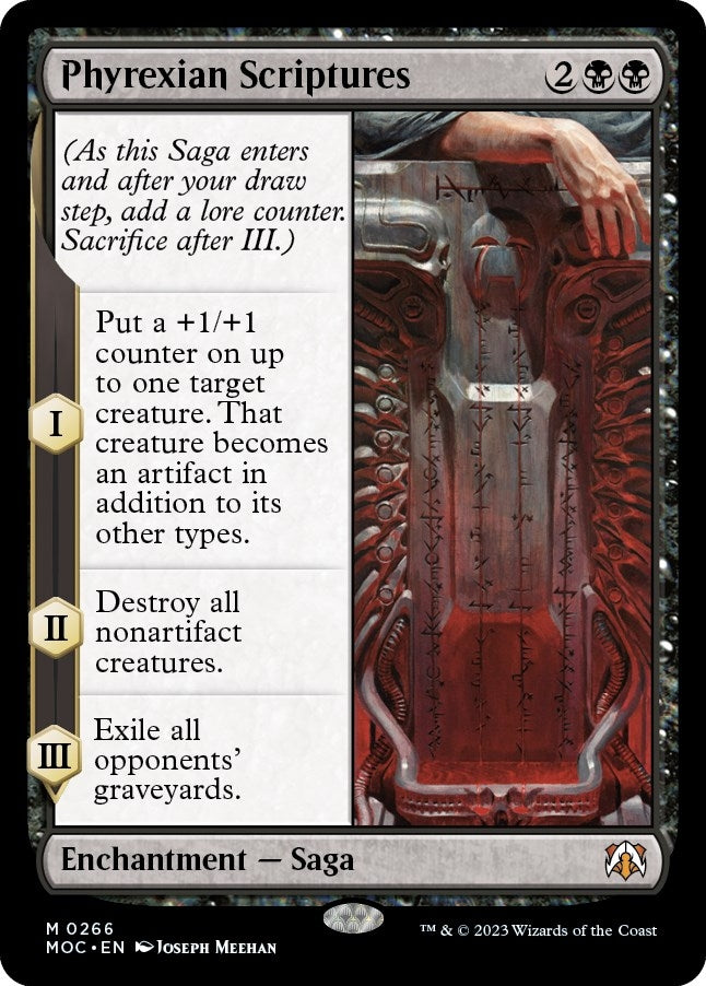 Phyrexian Scriptures (266) [MOC] - MTG Single