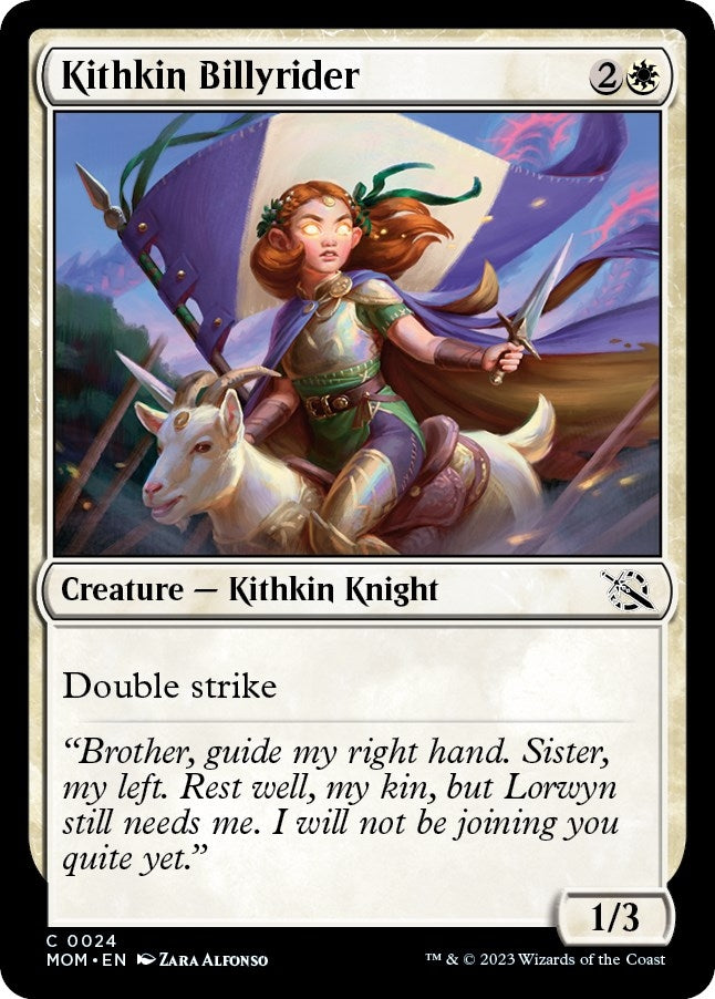 Kithkin Billyrider (24) [MOM] - MTG Single