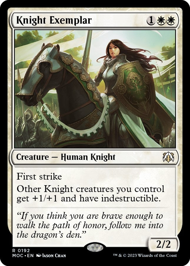 Knight Exemplar (192) [MOC] - MTG Single