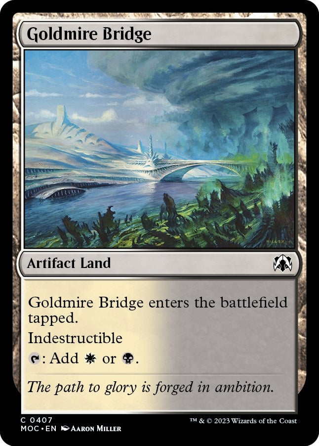 Goldmire Bridge (407) [MOC] - MTG Single