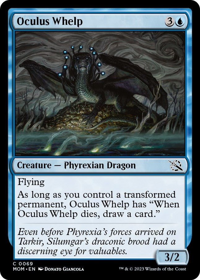 Oculus Whelp (69) [MOM] - MTG Single