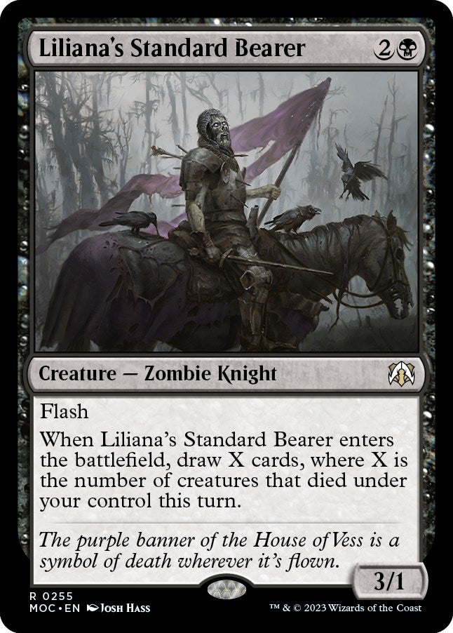 Liliana’s Standard Bearer (255) [MOC] - MTG Single