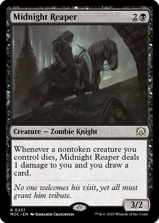 Midnight Reaper (257) [MOC] - MTG Single