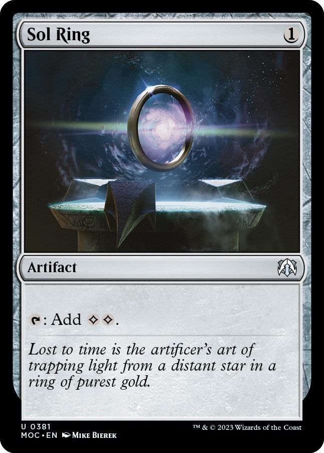 Sol Ring (381) [MOC] - MTG Single