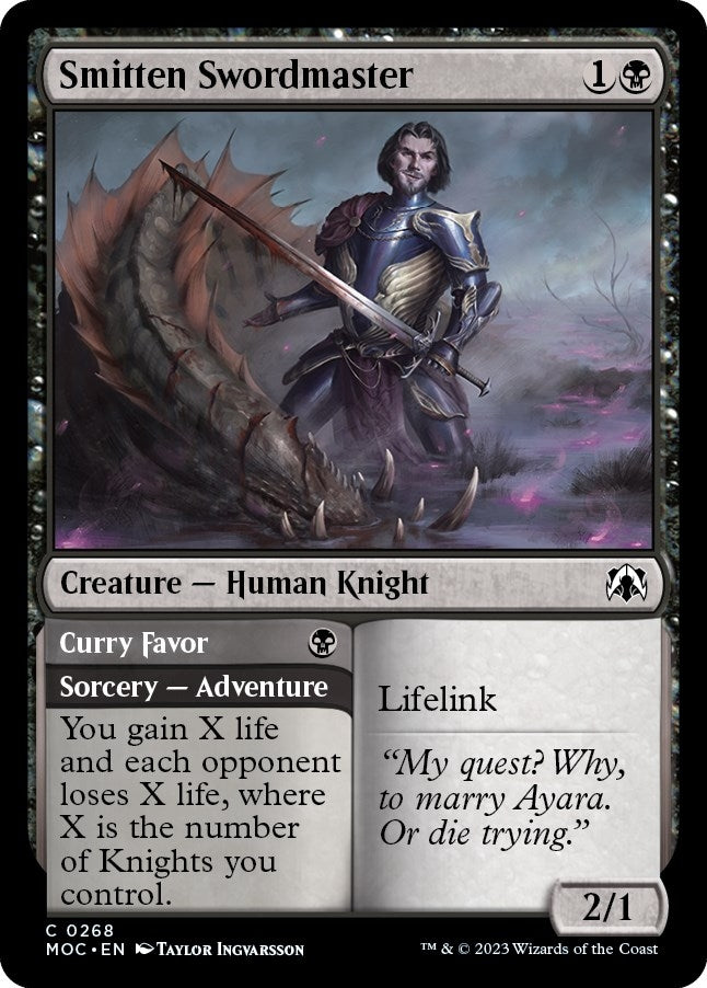 Smitten Swordmaster (268) [MOC] - MTG Single