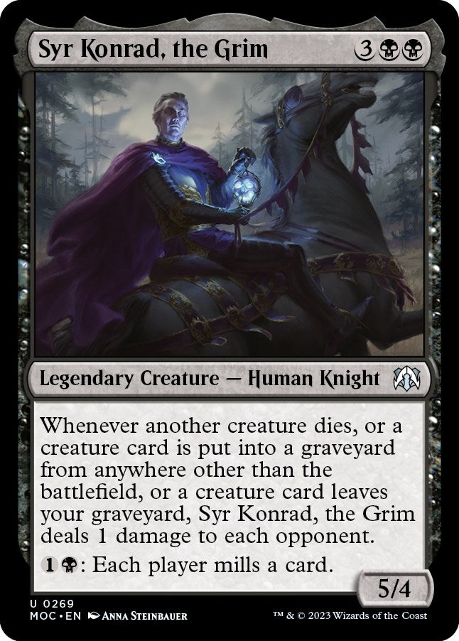 Syr Konrad the Grim (269) [MOC] - MTG Single