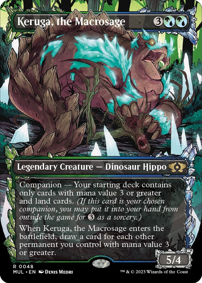 Keruga the Macrosage (48) [MUL] - MTG Single
