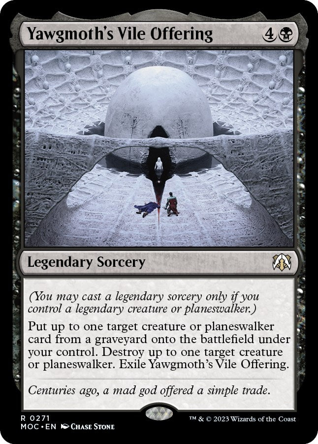 Yawgmoth’s Vile Offering (271) [MOC] - MTG Single
