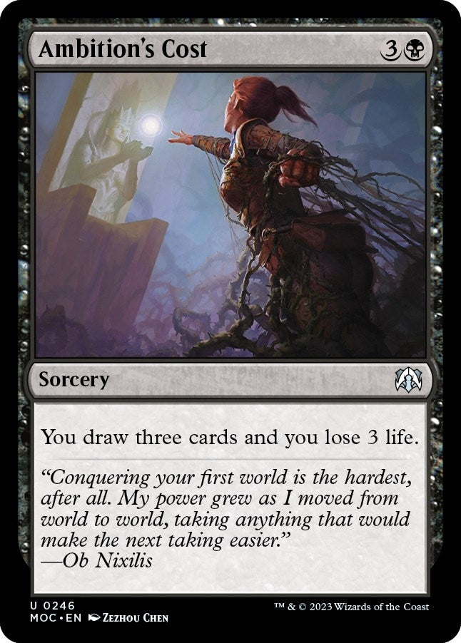 Ambition’s Cost (246) [MOC] - MTG Single