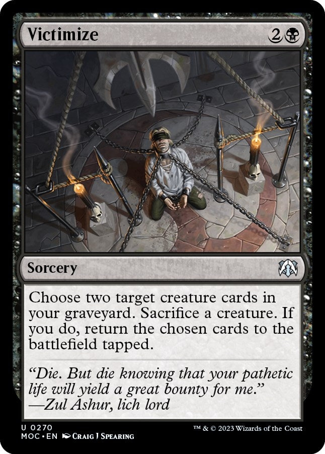 Victimize (270) [MOC] - MTG Single