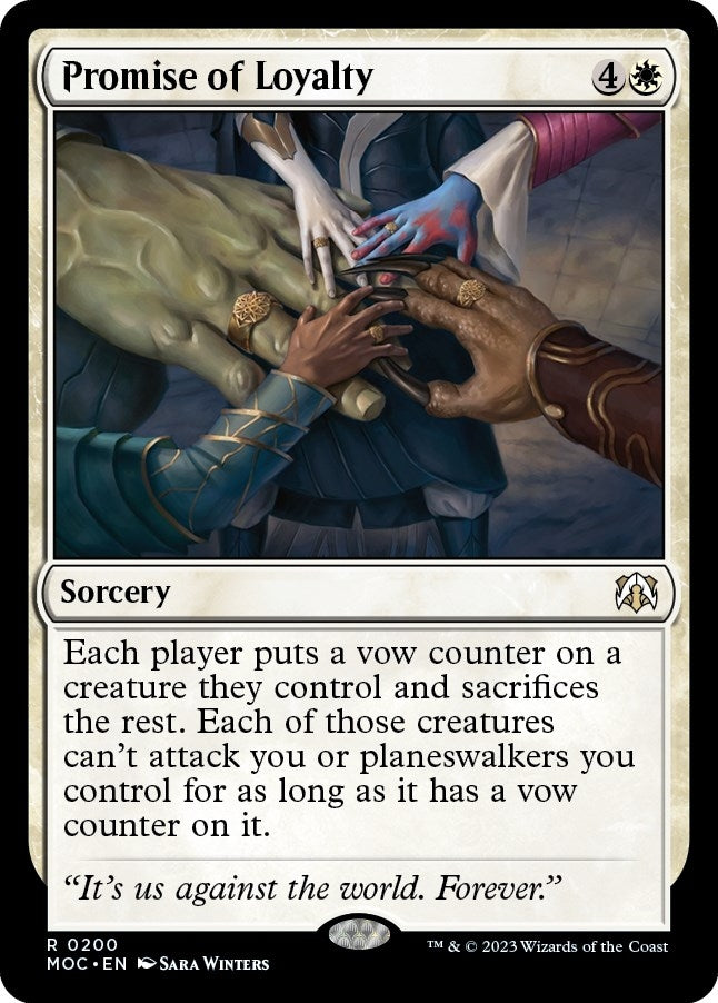 Promise of Loyalty (200) [MOC] - MTG Single