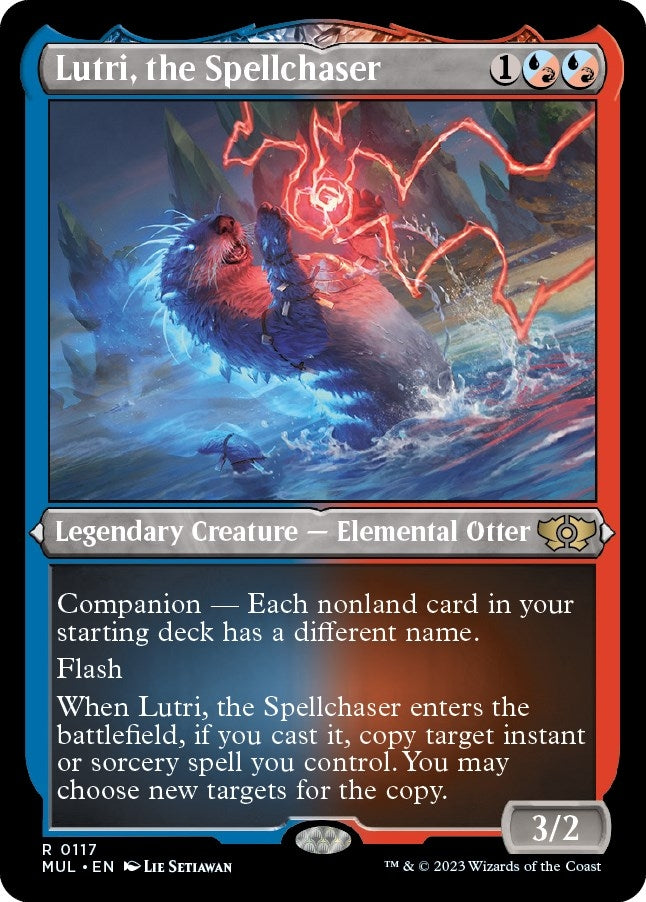 Lutri the Spellchaser (Foil Etched) (117) [MUL] - MTG Single