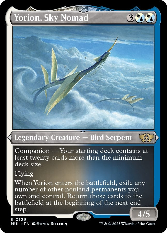 Yorion Sky Nomad (Foil Etched) (129) [MUL] - MTG Single