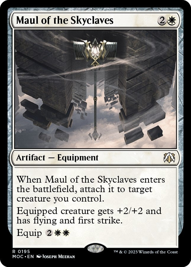 Maul of the Skyclaves (195) [MOC] - MTG Single