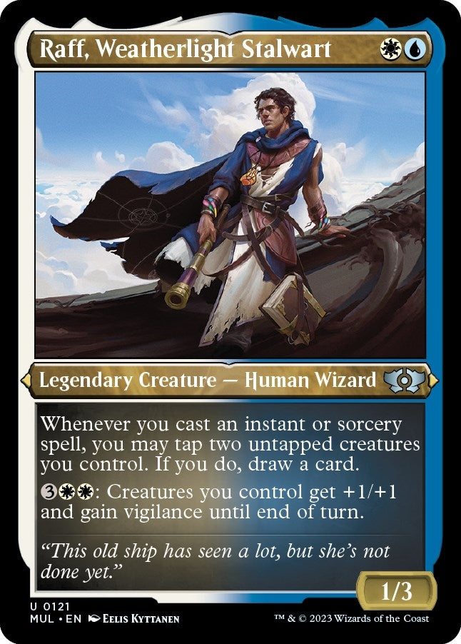 Raff Weatherlight Stalwart (Foil Etched) (121) [MUL] - MTG Single