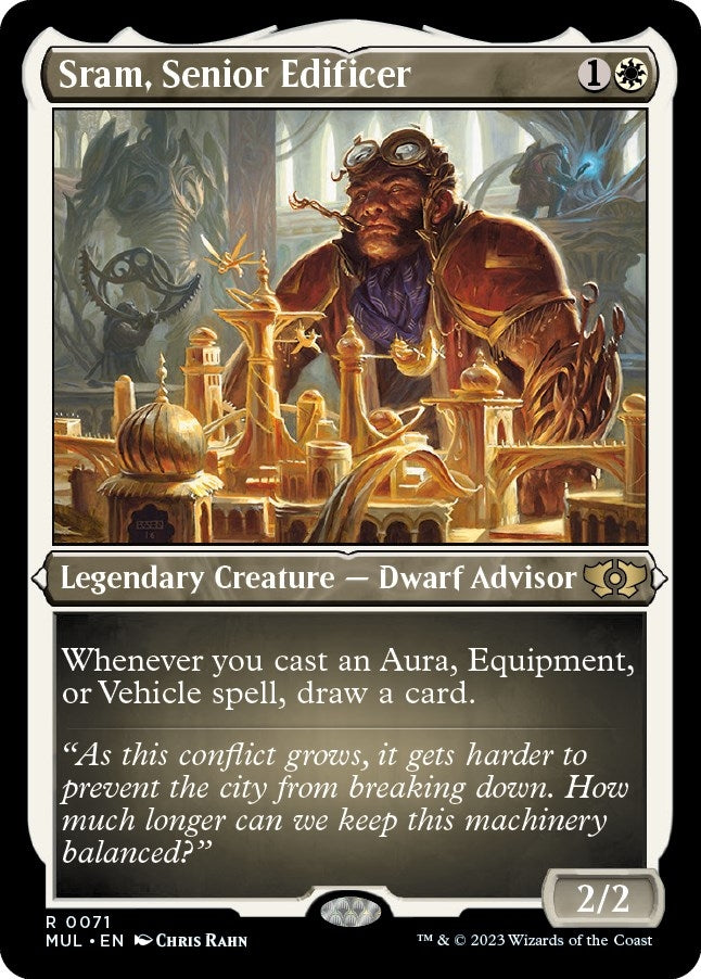 Sram Senior Edificer (Foil Etched) (71) [MUL] - MTG Single