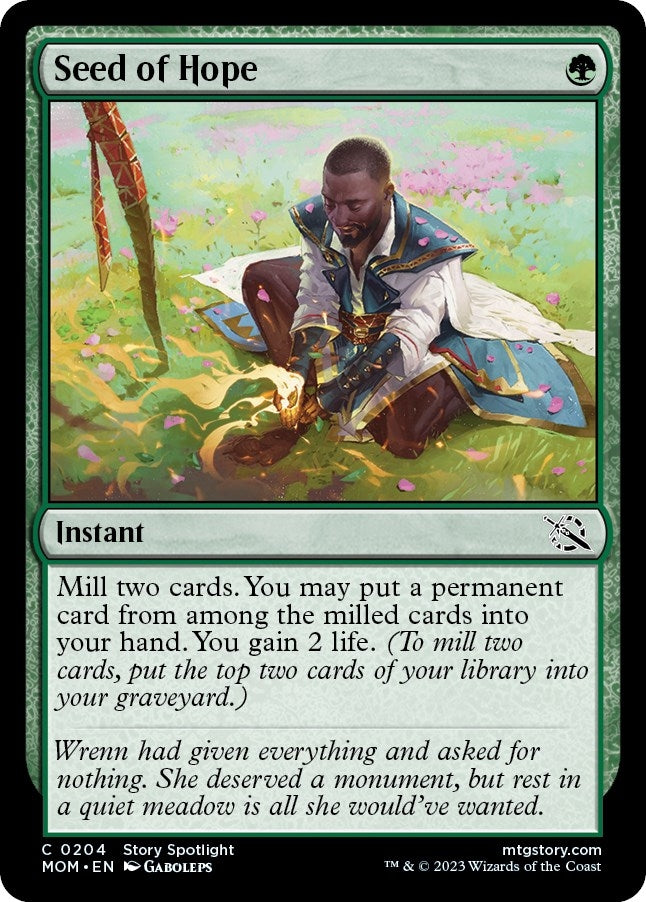 Seed of Hope (204) [MOM] - MTG Single