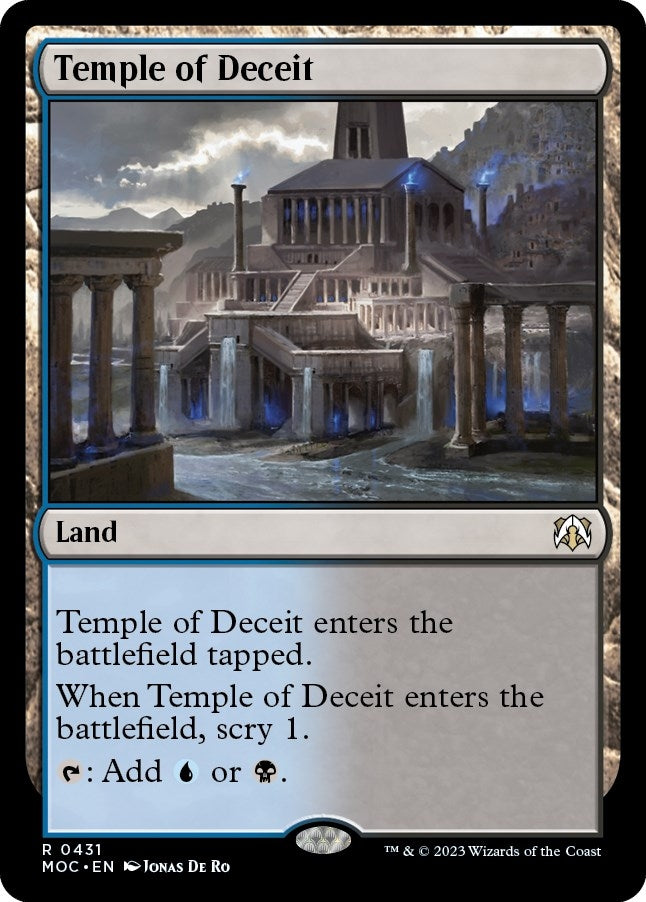 Temple of Deceit (431) [MOC] - MTG Single