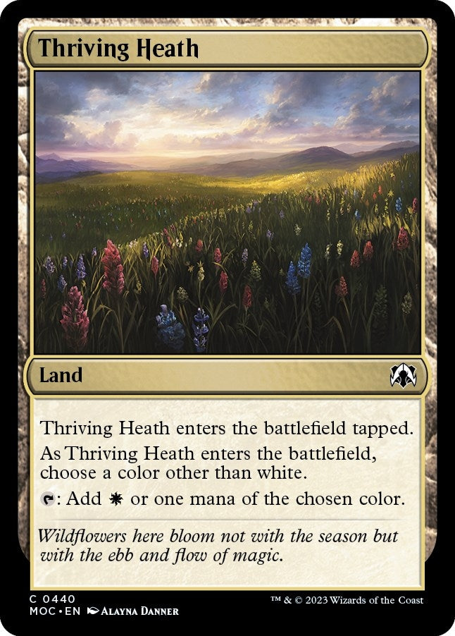 Thriving Heath (440) [MOC] - MTG Single