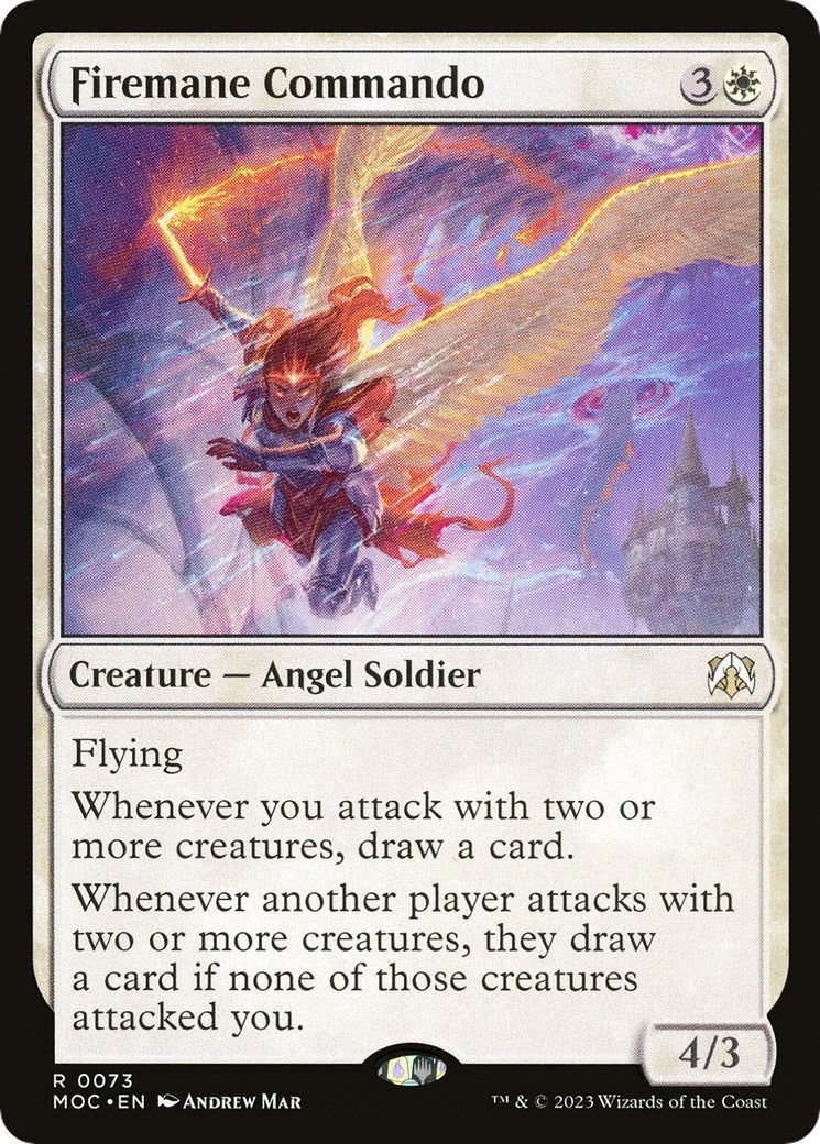 Firemane Commando (73) [MOC] - MTG Single